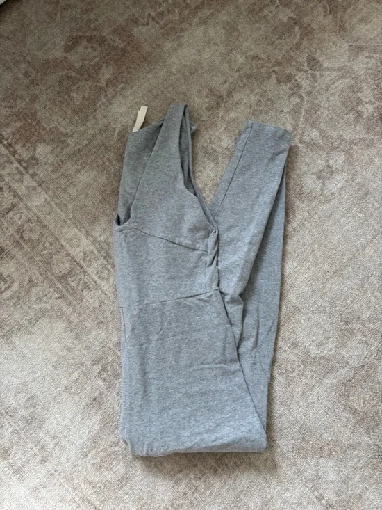 Aritzia Grey Cotton Jumpsuit - Picture 3 of 4